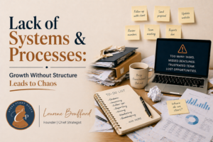 Lack of Systems and Processess