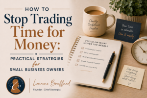 How to Stop Trading Time for Money: Practical Strategies for Small Business Owners